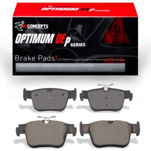 Volkswagen Golf R Brake Pads - Rear - R1 Concepts - Optimum OE - `20-`26 Volkswagen Golf R Brake Pads - Rear - R1 Concepts - Optimum OE - `20-`26